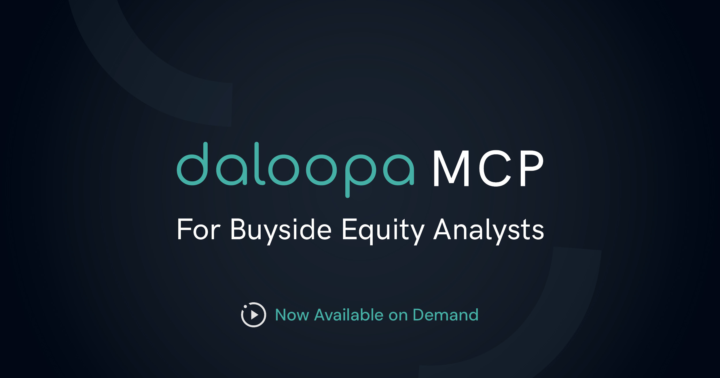 Using Daloopa MCP and AI for Buyside Equity Analysts