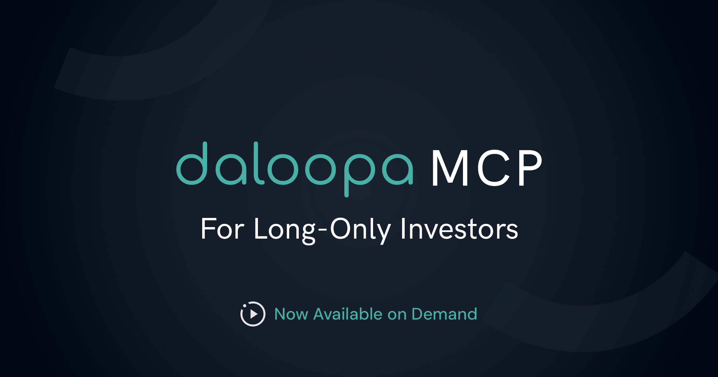 Using Daloopa MCP and AI for Long-Only Investors